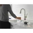 thumbnail image 5 of Delta 9678Tl-Dst Leland 1.8 GPM Single Hole Pull Down Touchless Bar Faucet - Black, 5 of 7