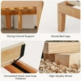 thumbnail image 5 of Gianna Solid Wood Bed Frame, Bed Base with Wood Slat Support, No Box Spring Needed，King Size, 5 of 5