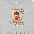 thumbnail image 4 of Inktastic My Grandma Loves Me to the Moon and Back Girls Toddler Dress, 4 of 5