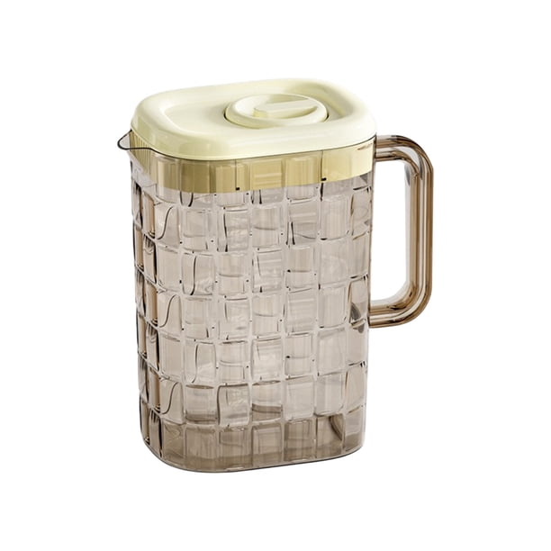 Pisexur Batería de cocina Hervidor de agua fría Light Luxurys para sala de estar, gran capacidad, 2 l, blanco frío, juego de tazas de agua para el hogar, refrigerador para la cocina del hogar