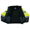 thumbnail image 4 of Radians SJ210B Three-in-One Deluxe Hi-Viz Bomber Jacket  Hi/Vis Green, 4 of 4