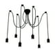 thumbnail image 1 of Luz colgante Lixada 6 Arms(each with 1.7m wire) antiguo clásico Ajustable DIY techo araña lámpara de luz E27 Retro araña colgante comedor sala dormitorio Hotel Lixada Luz colgante, 1 of 2