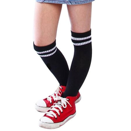 

Socks For Women And Men VSONTOR Sport Football Soccer Long Socks Over Knee High Sock Baseball Hockey Bk Black W2341
