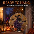 thumbnail image 6 of Halloween Pearl Art Kits for Adults Pearl Diamond Art Diy Kits Halloween Decorations DIY Pearl Painting Kit for Adults & Beginners(Witch), 6 of 8