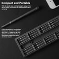thumbnail image 2 of TFixol 49-in-1 Precision Screwdriver Set with Magnetic Handle for Electronics Repair, Compact Black Tool Kit with 48 Bits, Pry Tools, and Storage Box, 2 of 6