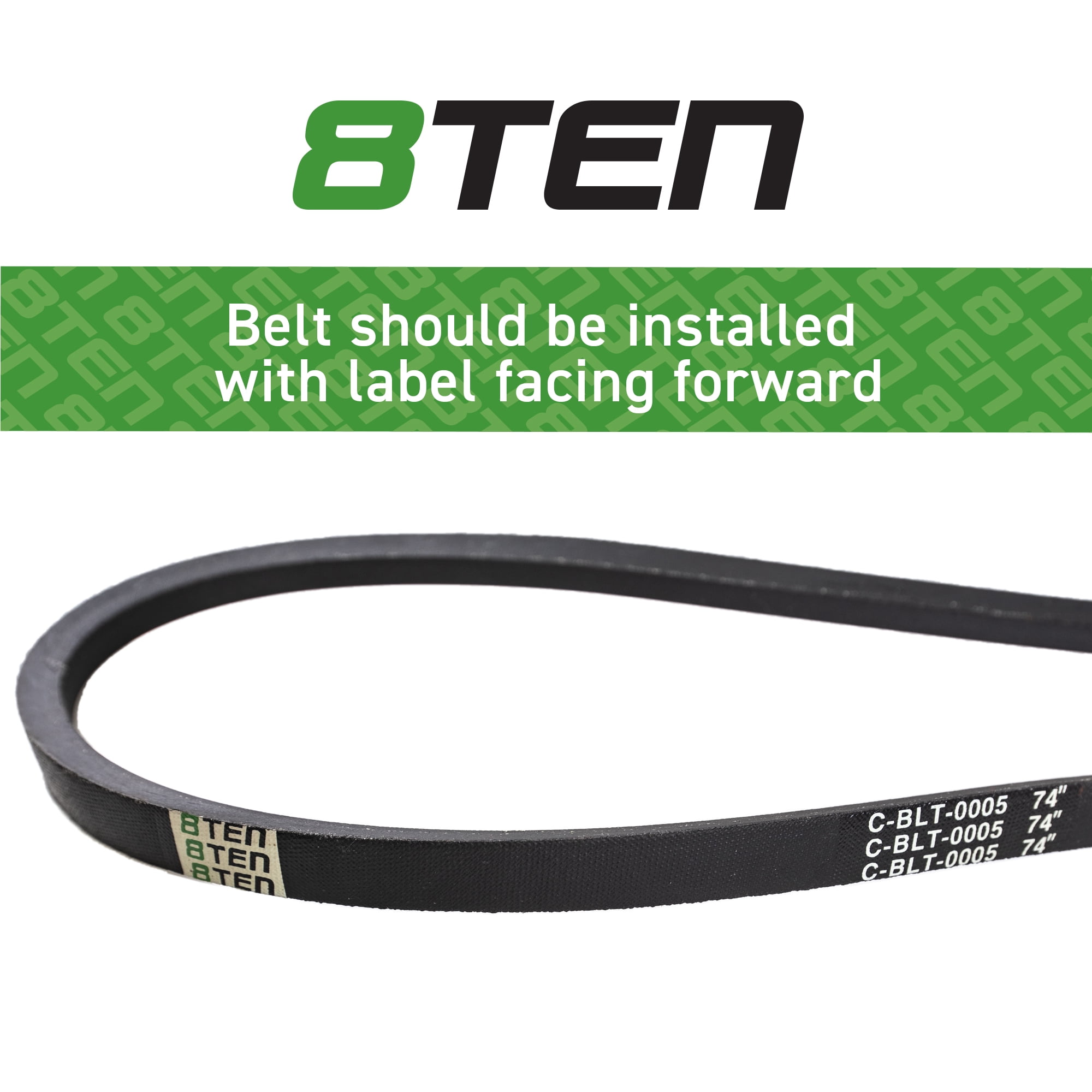 8ten Deck Belt For Mtd Lt1500 Lt165 754 0371a 954 0371a 42 Inch 810 Cbl2227t