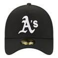 thumbnail image 2 of Men's New Era  Black Athletics A-Frame 59FORTY Fitted Hat, 2 of 7