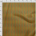 thumbnail image 3 of oneOone Cotton Poplin Fabric Stripe Block Print Fabric By Yard 56 Inch Wide, 3 of 4