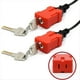 thumbnail image 1 of Dispositivo de Bloqueo de Enchufes para Cables Eléctricos (Paquete de 2) Bloqueo de Seguridad para Tomacorrientes, Compatible para Servicios de Apagado Eléctrico, 1 of 5