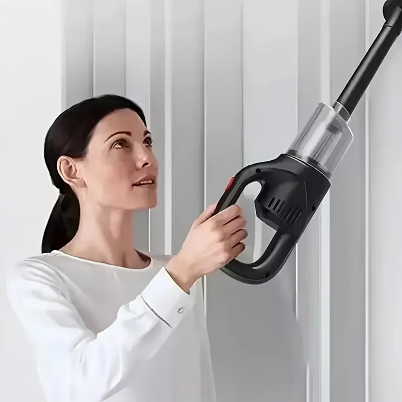 Powerful Cordless Handheld Vacuum for Home, Car & Office - Lightweight, Portable, USB-C Rechargeable, 3KPa Suction, Quiet 20dB