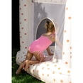 thumbnail image 5 of Sunnylife: Inflatable Bounce House - Poppy the Peach - Cream & Pink Fruit Character Design, Netted Mesh Sides, In-Outdoor Play Center, 55x50", Kids 3+, 5 of 10