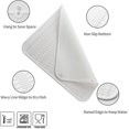 thumbnail image 4 of Dish Drying Mat for Multiple Usage,Easy clean,Eco-friendly,Heat-resistant Silicone Mat for Kitchen Counter or Sink,Refrigerator or Drawer Liner Grey XXXXL 32 inches x 18 inches, 4 of 10