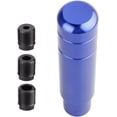 thumbnail image 4 of Aluminum Alloy Heavy Weighted Shifter Knob, 5" Auto Gear Shift Knob, Car Gear Lever Stick Shifter Handle,with 3 Threaded Adapters M8 M10 M12,Fit Most Automatic Manual Vehicle (Blue), 4 of 17