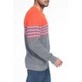 thumbnail image 3 of Pull pour Hommes ORANGE Gris Mélangé, 3 of 6