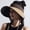 3, variant on Women‘s Summer Sun Hat – Wide Brim Straw Beach Hat, Adjustable Drawstring, Foldable, for Vacation, Garden, Hiking