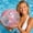 Pink, variant on Outdoor PVC Inflatable Colorful Ball Beach Ball For Summer Pool Party Beach Games