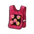 thumbnail image 2 of Sioweci Stick Ball Vest Dodgeball Game with 5 Soft Balls Parent-Child Interactive Throwing Ball Toy Kids Boys Girls Playground Indoor Outdoor Activity Game Rose Red Kid, 2 of 13