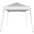 thumbnail image 3 of IVV 6x6 Ft Pop-Up Outdoor Canopy with Backpack - UPF 50+ Sun Shelter, Portable Waterproof Gazebo with One Sidewall and Storage Bag, White, 3 of 10