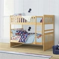 thumbnail image 2 of Lexicon Lit Superposé Simple/Simple Contemporain en Bois et Panneau MDF, Pin Naturel, 2 of 5