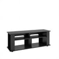 thumbnail image 5 of CorLiving Bakersfield Black Engineered Wood TV Stand with Open Shelves Including Sound Bar Space for TVs up to 55", 5 of 11