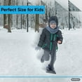 thumbnail image 3 of Superio Kids Foldable Snow Scooter Sled, Black (2 Pack), 3 of 5