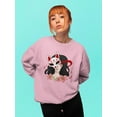 thumbnail image 2 of Girl With Fox Spirit Mask Sweatshirt Women -Smartprints Designs, Female x-Large, 2 of 4