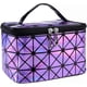 thumbnail image 1 of Makeup Bag,Travel Bag Essentials with Mirror for Women Girls Gifts,Cosmetics Bag Case Storage,Travel Size Toiletries for Brush Jewelry Organizer Acces, 1 of 4