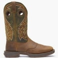 thumbnail image 7 of Durango Dark Chestnut and Hunter Green Western Boot, 7 of 7