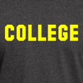 thumbnail image 3 of CafePress - College Dark T Shirt - Men's Classic Graphic Cotton T-Shirt, 3 of 4