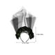 thumbnail image 2 of Black Floral Veil Halloween Headband Suitable for Weddings and Festivals Made of Mesh and Polyester Fabric with 2Pcs, 2 of 5