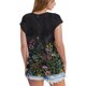 thumbnail image 4 of Eres Más Que una Camisa de Puntuación de Prueba Sexy de Manga Corta Lentejuelas Suelta Camisa de Blusa con Cuello en V, Poliéster, 4 of 8