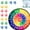 Type 3, variant on Casewin 28.74" Large Dart Board for Kids, Kids Dart Board with 16 Sticky Balls, Boys Toys, Indoor/ Sport Outdoor Fun Party Play Game Toys, Birthday Gifts for 3 4 5 6 7 8 9 10 11 12 Year Old Boys Girls