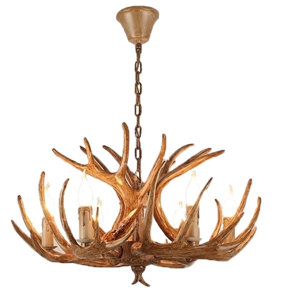 Branch Antler Chandelier Lighting Vintage Deer Antler lamp