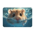 thumbnail image 2 of Uemuo Cute Swimming Guinea Pig Printed Door Mat Indoor Doormat 16"x24",Front Back Door Mats Non Slip Entrance Rugs,Inside Doormats for Entryway, 2 of 9