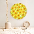 thumbnail image 4 of Wukai Sunflowers2 Print Decorative Plate for Display,Bone China Decorative Plate, Ceramic Dinner Plate with Stand, Vertical Ceramic Plate-7in, 4 of 4