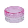 thumbnail image 3 of 3G Plastic Empty Portable Facial Cream Jar Refillable Cosmetic Containers with Screw Lid Deep Pink 2.9x1.6cm Capacity: 3g, 3 of 6