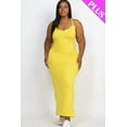 thumbnail image 6 of Plus Size Racer Back Maxi Dress, 6 of 10