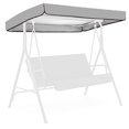 thumbnail image 2 of CSChome Swing Canopy Cover Garden Supply Canopy Top Cover Swing Cover Protection Waterproof UV Resistant rain Polyester Taffeta, 2 of 7