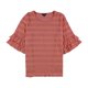 thumbnail image 1 of Alfani Blusa con volantes texturizados para mujer, rosa, grande, 1 of 1
