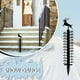 thumbnail image 4 of Style 3 Varilla medidora de nieve hecha a mano con copos de nieve navideños de 24', 4 of 4