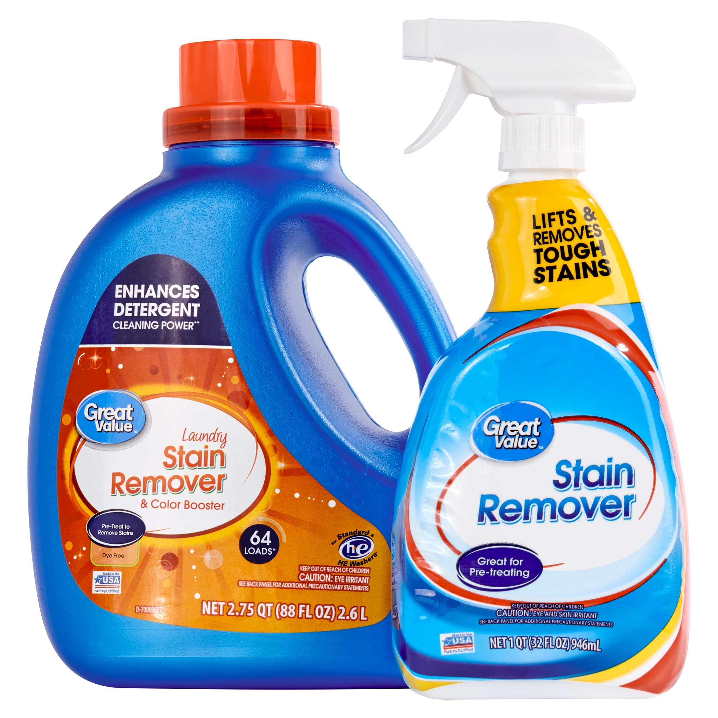 Great Value Laundry Stain Remover & Color Booster, 88 oz photo 5