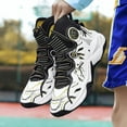 thumbnail image 5 of Men's High-Top Basketball Sneakers - Breathable, Non-Slip Rubber Sole with Shock Absorption, Durable & Stylish for Running and Casual Wear, 5 of 6