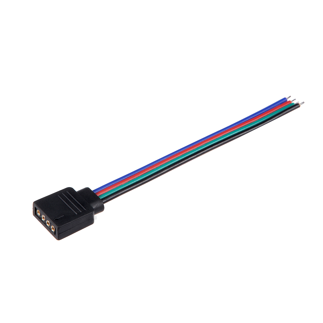 2 Connecteurs En L Pour Bande LED RVB 5050 - Raccords Et Câbles - Neuf En Sachet