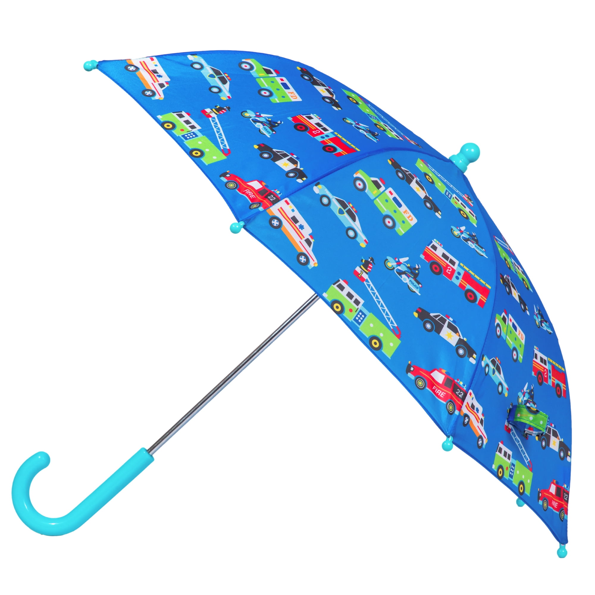 Wildkin Kids Umbrella for Boys and Girls (Heroes Blue)