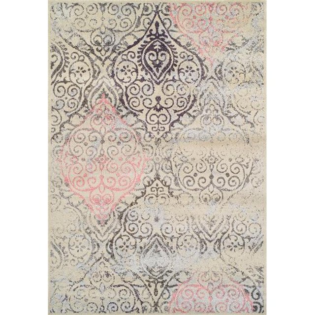 Dalyn MG214LI3X5 3 ft. 3 in. x 5 ft. 3 in. Modern Greys Linen Area Rug