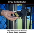 thumbnail image 4 of Candado combinado Master Lock 178EC2 negro, paquete de 2, 4 of 6