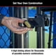 thumbnail image 4 of Candado combinado Master Lock 178EC2 negro, paquete de 2, 4 of 6