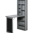 thumbnail image 4 of Multi - Function Wall Desk with Side Shelf / Enhance Your Workspace, 4 of 5