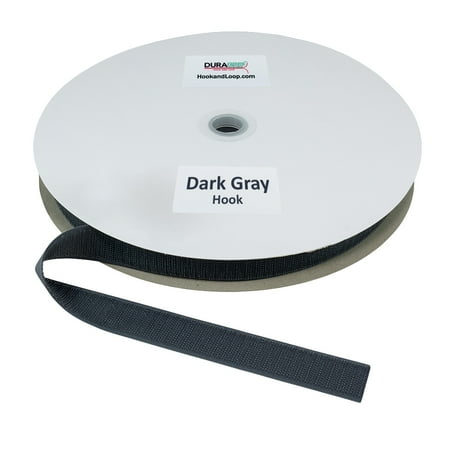 

DuraGrip® Brand - 1 Dark Gray Hook Sew-On