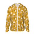 thumbnail image 2 of Lsque Daisies Flowers UPF 50+ Lightweight Sun Protection Men's Women's Long Sleeve Shirt, Hoodie Performance -Small, 2 of 9
